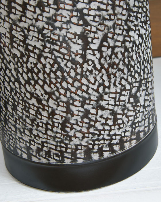 Lanson - Metal Table Lamp (Set of 2) - Antique Bronze Finish – Table Lamps by Signature Design by Ashley® at Furniture Wholesale Plus , Nashville furniture store