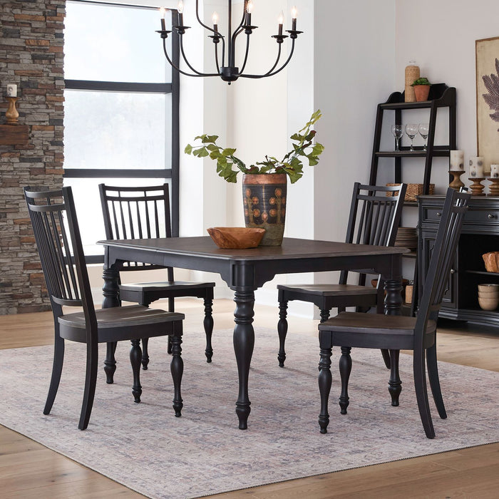 Magnolia Manor - Leg Table Set – 5 Piece Dining Room Sets by Liberty Furniture at Furniture Wholesale Plus , Nashville furniture store