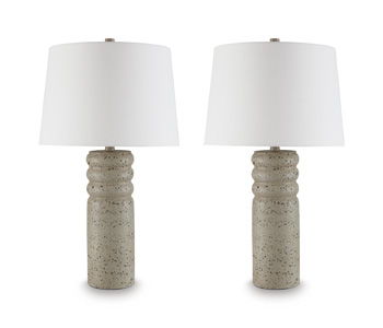 Callbrook - Poly Table Lamp (Set of 2) - Beige – Table Lamps by Signature Design by Ashley® at Furniture Wholesale Plus , Nashville furniture store