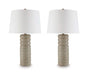 Callbrook - Poly Table Lamp (Set of 2) - Beige – Table Lamps by Signature Design by Ashley® at Furniture Wholesale Plus , Nashville furniture store