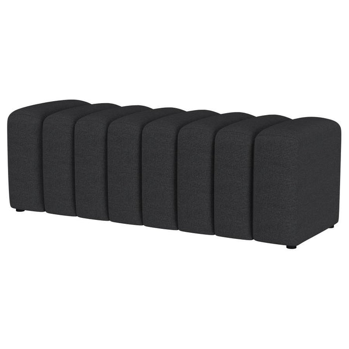 Summer - Fabric Upholstered Tufted Accent Bench - Premium Upholstered Benches from Coaster Fine Furniture - Just $309! Shop now at Furniture Wholesale Plus  We are the best furniture store in Nashville, Hendersonville, Goodlettsville, Madison, Antioch, Mount Juliet, Lebanon, Gallatin, Springfield, Murfreesboro, Franklin, Brentwood