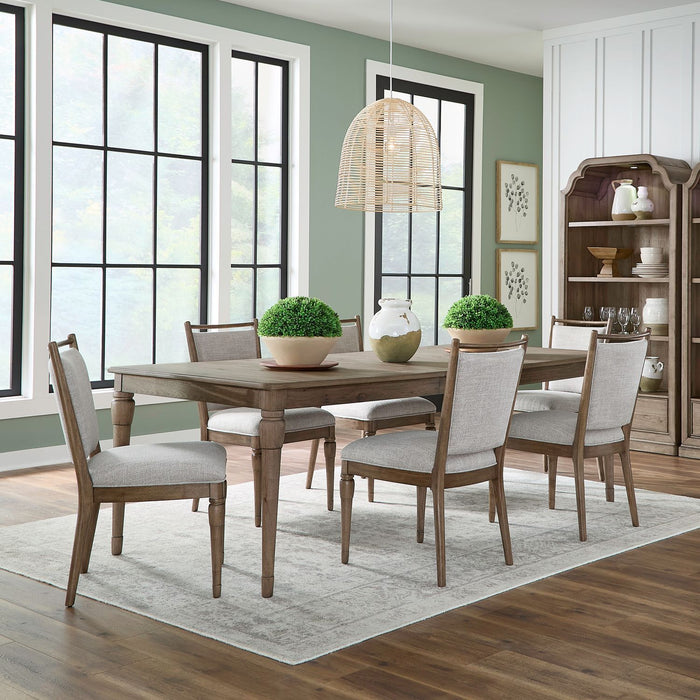 Hickory Grove - Rectangular Table Set With Upholstered Chairs – 5 Piece Dining Room Sets by Liberty Furniture at Furniture Wholesale Plus , Nashville furniture store