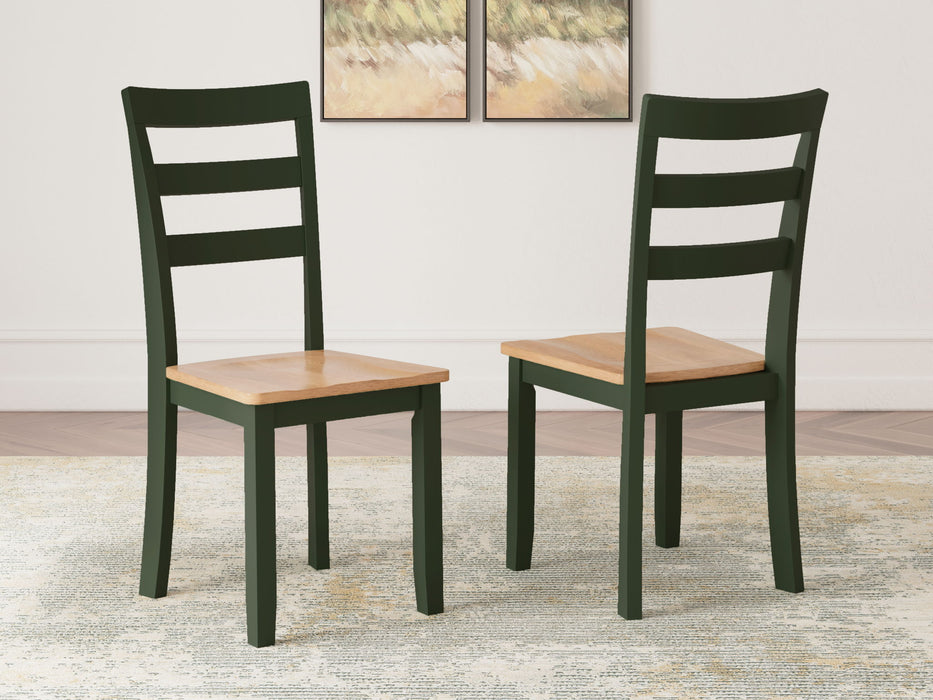 Gesthaven - Dining Room Side Chair (Set of 2) - Premium Chair Sets from Signature Design by Ashley® - Just $198! Shop now at Furniture Wholesale Plus  We are the best furniture store in Nashville, Hendersonville, Goodlettsville, Madison, Antioch, Mount Juliet, Lebanon, Gallatin, Springfield, Murfreesboro, Franklin, Brentwood