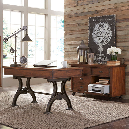 Arlington House - Desk Set – 4 Piece Home Office Sets by Liberty Furniture at Furniture Wholesale Plus , Nashville furniture store
