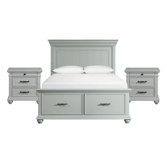 Slater - Platform Storage Bedroom Set – 3 Piece Bedroom Sets by Elements International at Furniture Wholesale Plus , Nashville furniture store