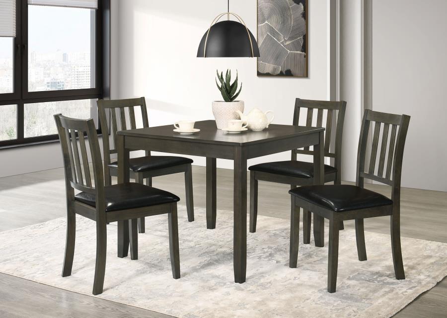 Parkwood - Square Dining Table Set – 5 Piece Dining Room Sets by Coaster Fine Furniture at Furniture Wholesale Plus , Nashville furniture store
