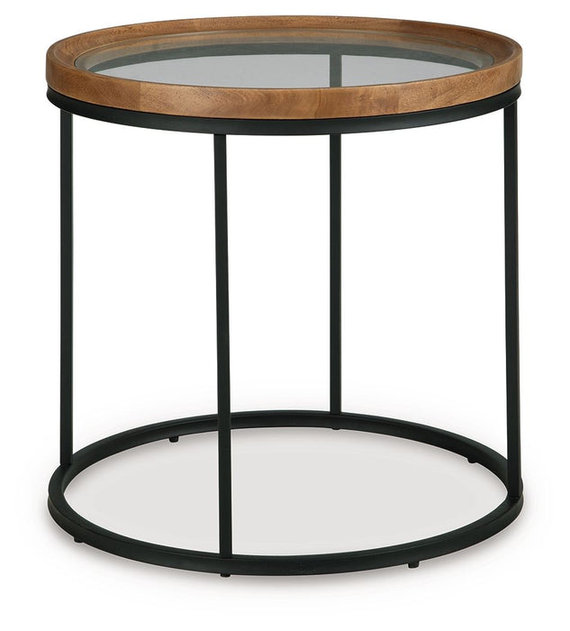 Noraluna - Round Table – End Tables by Signature Design by Ashley® at Furniture Wholesale Plus , Nashville furniture store