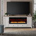 Fireplace TV Consoles - 80" Fireplace TV Console - Brown – Fireplace TV Stands by Liberty Furniture at Furniture Wholesale Plus , Nashville furniture store