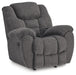 Foreside - Rocker Recliner - Charcoal – Rocker Chairs by Signature Design by Ashley® at Furniture Wholesale Plus , Nashville furniture store