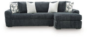Midnight-Madness - Sectional – Stationary Sectionals by Signature Design by Ashley® at Furniture Wholesale Plus , Nashville furniture store