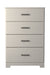 Stelsie - Four Drawer Chest - White – Accent Chests by Signature Design by Ashley® at Furniture Wholesale Plus , Nashville furniture store