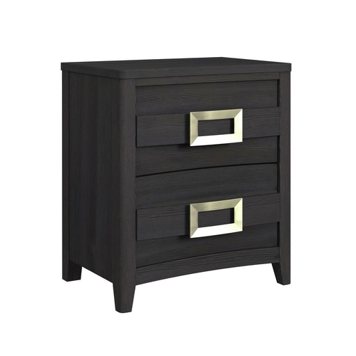 Tobias - 2-Drawer Nightstand With USB – Nightstands w/ Charging Stations by Elements International at Furniture Wholesale Plus , Nashville furniture store