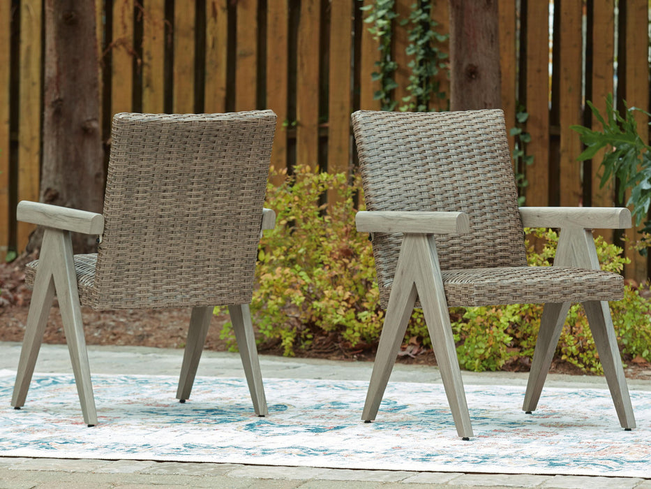 Cliff Trails - Arm Chair (Set of 2) - Beige – Chair Sets by Signature Design by Ashley® at Furniture Wholesale Plus , Nashville furniture store