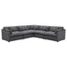 Hobson - Upholstered Modular Sectional Sofa – Stationary Sectionals by Coaster Fine Furniture at Furniture Wholesale Plus , Nashville furniture store