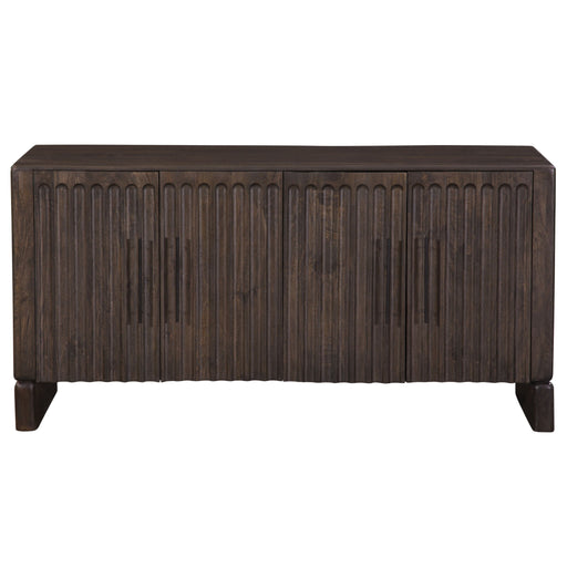 Norvell - 4-Door Sideboard - Brown – Sideboards by Steve Silver Furniture at Furniture Wholesale Plus , Nashville furniture store
