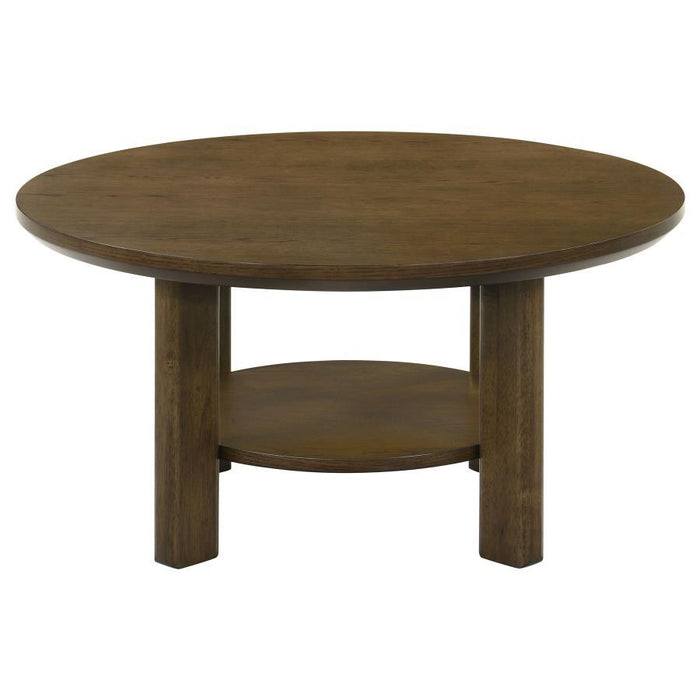 Ottowa - Round Wood Table With Shelf – End Tables by Coaster Fine Furniture at Furniture Wholesale Plus , Nashville furniture store