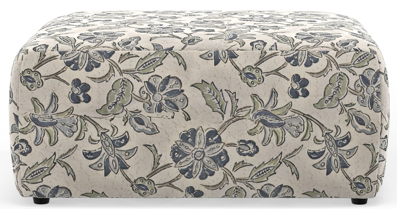 Stockbridge - Cocktail Ottoman - Denim – Coffee Table Ottomans by Jackson at Furniture Wholesale Plus , Nashville furniture store