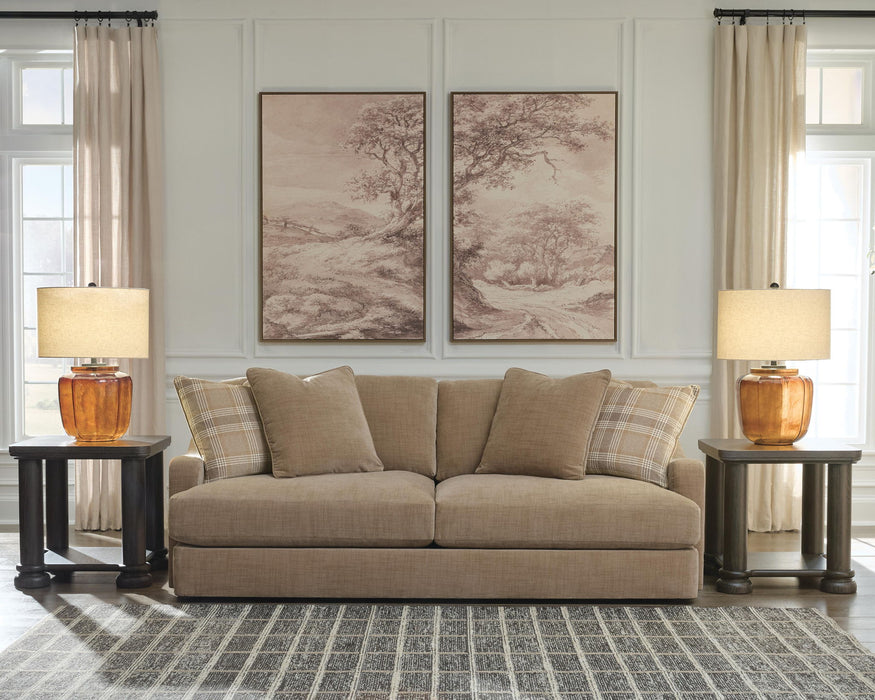 ChloeeAnne - Sofa - Honey – Stationary Sofas by Benchcraft® at Furniture Wholesale Plus , Nashville furniture store