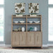 Brentwood - Sideboard & Hutch - Sandstone – Hutches & Buffets by Liberty Furniture at Furniture Wholesale Plus , Nashville furniture store