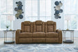 Wolfridge - Brindle - 2 Pc. - Power Reclining Sofa, Power Reclining Loveseat With Console - Premium Reclining Sofas & Loveseats from Signature Design by Ashley® - Just $2398! Shop now at Furniture Wholesale Plus  We are the best furniture store in Nashville, Hendersonville, Goodlettsville, Madison, Antioch, Mount Juliet, Lebanon, Gallatin, Springfield, Murfreesboro, Franklin, Brentwood