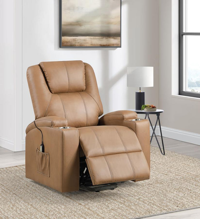 Armstrong - Upholstered Power Lift Massage Recliner - Premium Lift Chairs from Coaster Fine Furniture - Just $629! Shop now at Furniture Wholesale Plus  We are the best furniture store in Nashville, Hendersonville, Goodlettsville, Madison, Antioch, Mount Juliet, Lebanon, Gallatin, Springfield, Murfreesboro, Franklin, Brentwood
