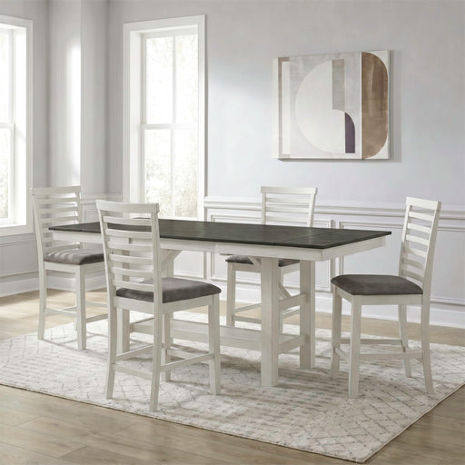Brook Bay - Gathering Table Set – 5 Piece Dining Room Sets by Liberty Furniture at Furniture Wholesale Plus , Nashville furniture store