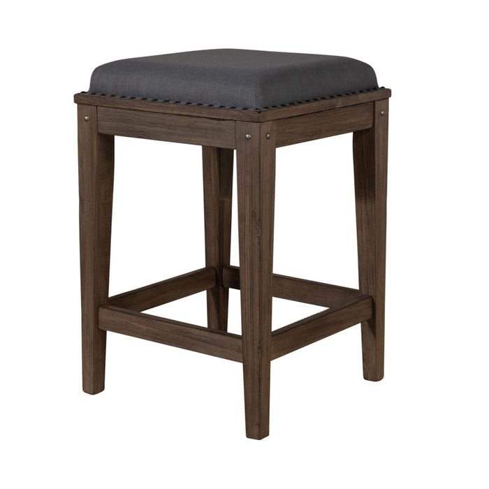 Sonoma Road - 4 Piece Dining Room Set - Weathered Beaten Bark – 4 Piece Dining Room Sets by Liberty Furniture at Furniture Wholesale Plus , Nashville furniture store