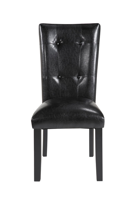 Sterling - Parsons Chair (Set of 2) - Black – Chair Sets by Steve Silver Furniture at Furniture Wholesale Plus , Nashville furniture store