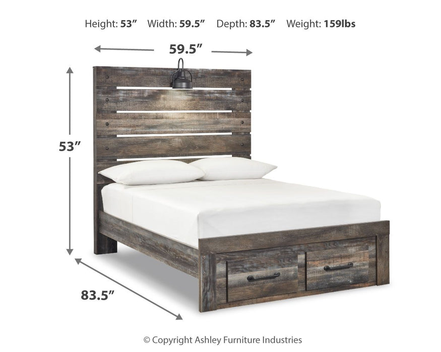 Drystan - Panel Bed – Storage Beds by Signature Design by Ashley® at Furniture Wholesale Plus , Nashville furniture store
