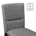 Amy - Faux Leather Side Chair (Set of 2) - Gray – Chair Sets by Steve Silver Furniture at Furniture Wholesale Plus , Nashville furniture store