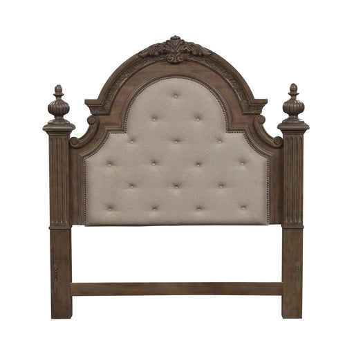 Carlisle Court - Upholstered Poster Headboard – Upholstered Headboards by Liberty Furniture at Furniture Wholesale Plus , Nashville furniture store
