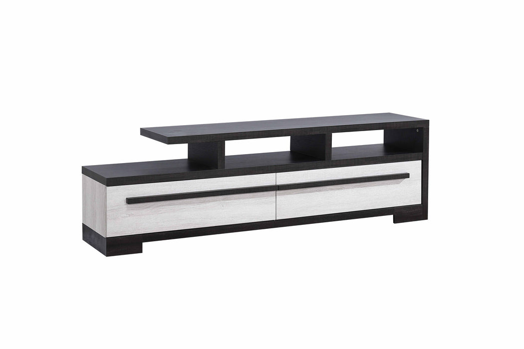Remington - TV Stand - Black & White - Premium TV Stands from Crown Mark - Just $339! Shop now at Furniture Wholesale Plus  We are the best furniture store in Nashville, Hendersonville, Goodlettsville, Madison, Antioch, Mount Juliet, Lebanon, Gallatin, Springfield, Murfreesboro, Franklin, Brentwood