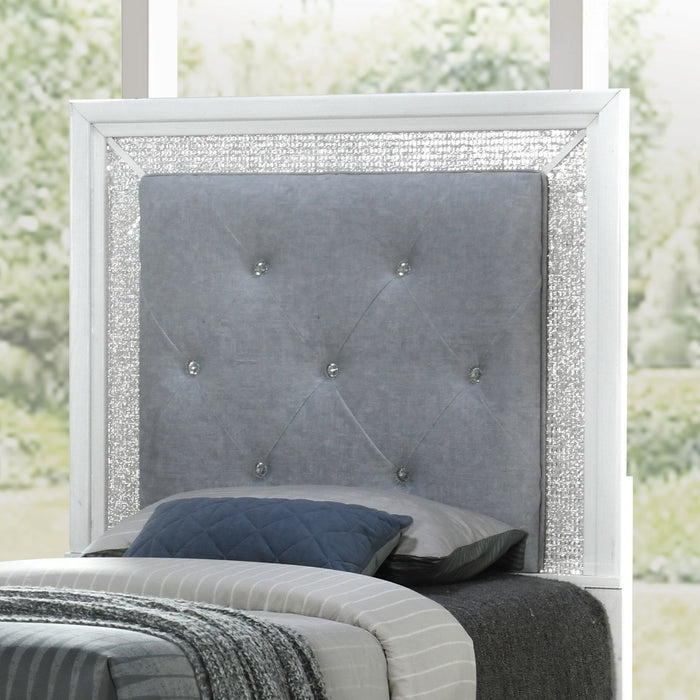 Reflections - Upholstered Panel Headboard With Lights – Upholstered Headboards by Liberty Furniture at Furniture Wholesale Plus , Nashville furniture store