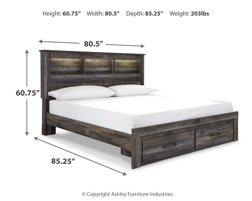 Drystan - Panel Bookcase Bed – Panel Beds by Signature Design by Ashley® at Furniture Wholesale Plus , Nashville furniture store