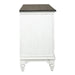 Allyson Park - Entertainment TV Stand - Wirebrushed White / Charcoal – TV Stands by Liberty Furniture at Furniture Wholesale Plus , Nashville furniture store