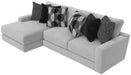 Arlo - Oversized Sofa Chaise - Premium Stationary Sectionals from Jackson - Just $2019! Shop now at Furniture Wholesale Plus  We are the best furniture store in Nashville, Hendersonville, Goodlettsville, Madison, Antioch, Mount Juliet, Lebanon, Gallatin, Springfield, Murfreesboro, Franklin, Brentwood