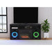 St. Cloud - Fireplace With Sound System - Black – Fireplaces by Elements International at Furniture Wholesale Plus , Nashville furniture store