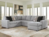 Lakepoint - Sectional – Stationary Sectionals by Benchcraft® at Furniture Wholesale Plus , Nashville furniture store