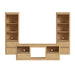 Rosalie - 3 Piece Entertainment Unit With 71" TV Console – Entertainment Centers by Elements International at Furniture Wholesale Plus , Nashville furniture store