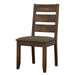 Alston - Wood Dining Side Chair (Set of 2) - Knotty Nutmeg – Chair Sets by CoasterEveryday at Furniture Wholesale Plus , Nashville furniture store