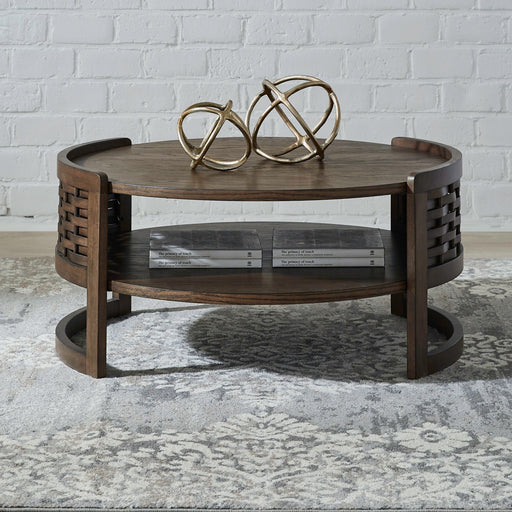 Warren Park - Round Table – Cocktail Tables by Liberty Furniture at Furniture Wholesale Plus , Nashville furniture store