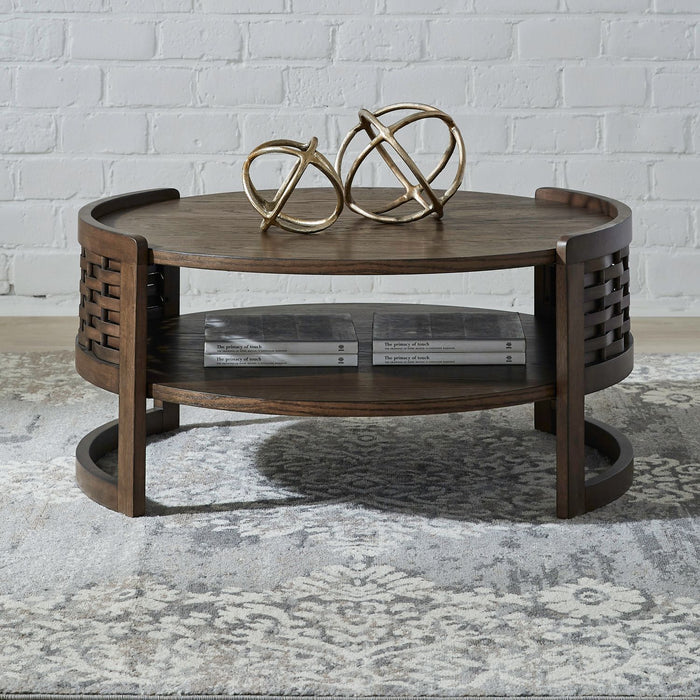 Warren Park - Round Table – Cocktail Tables by Liberty Furniture at Furniture Wholesale Plus , Nashville furniture store