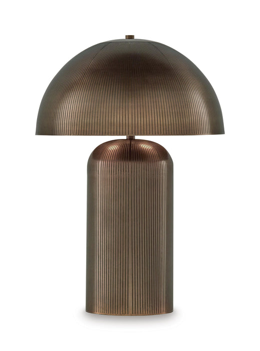 Dorriham - Metal Table Lamp - Light Bronze Finish – Table Lamps by Signature Design by Ashley® at Furniture Wholesale Plus , Nashville furniture store