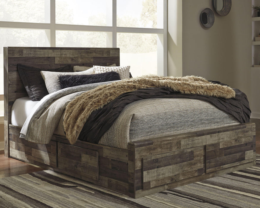 Derekson - Panel Bed – Storage Beds by Benchcraft® at Furniture Wholesale Plus , Nashville furniture store