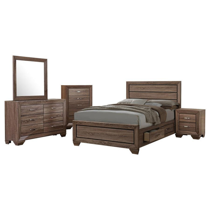 Kauffman - Transitional Storage Bed Bedroom Set – 4 Piece Bedroom Sets by CoasterEveryday at Furniture Wholesale Plus , Nashville furniture store