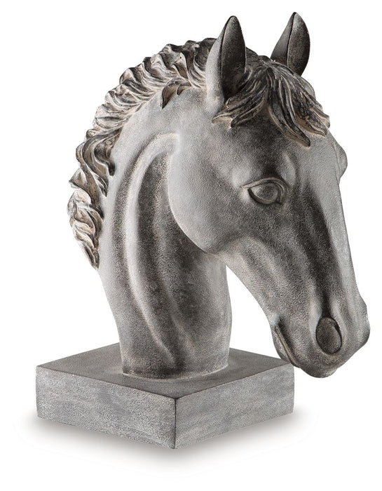 Carnlow - Antique Black - Sculpture - Premium Sculptures & Figurines from Signature Design by Ashley® - Just $118! Shop now at Furniture Wholesale Plus  We are the best furniture store in Nashville, Hendersonville, Goodlettsville, Madison, Antioch, Mount Juliet, Lebanon, Gallatin, Springfield, Murfreesboro, Franklin, Brentwood