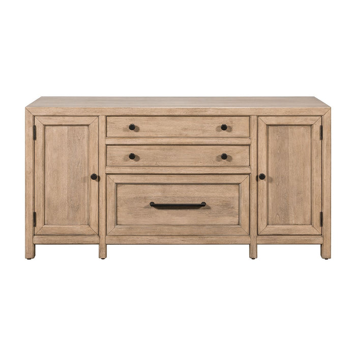 Proximity Place - Credenza - Barley Buff – Credenzas by Liberty Furniture at Furniture Wholesale Plus , Nashville furniture store