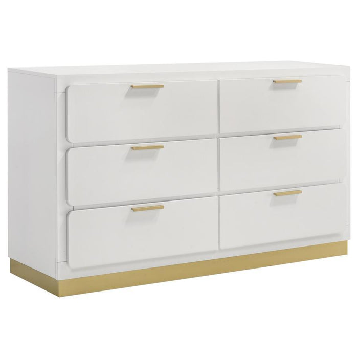 Caraway - 6-Drawer Dresser – Dressers by Coaster Fine Furniture at Furniture Wholesale Plus , Nashville furniture store