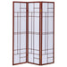 Katerina - 3-Panel Room Divider Folding Shoji Screen - Cherry – Room Dividers by CoasterEveryday at Furniture Wholesale Plus , Nashville furniture store