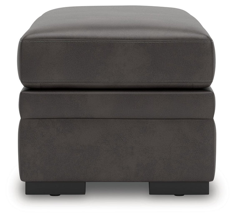 Lofton-Pike - Oversized Accent Ottoman - Shadow – Accent Ottomans by Signature Design by Ashley® at Furniture Wholesale Plus , Nashville furniture store